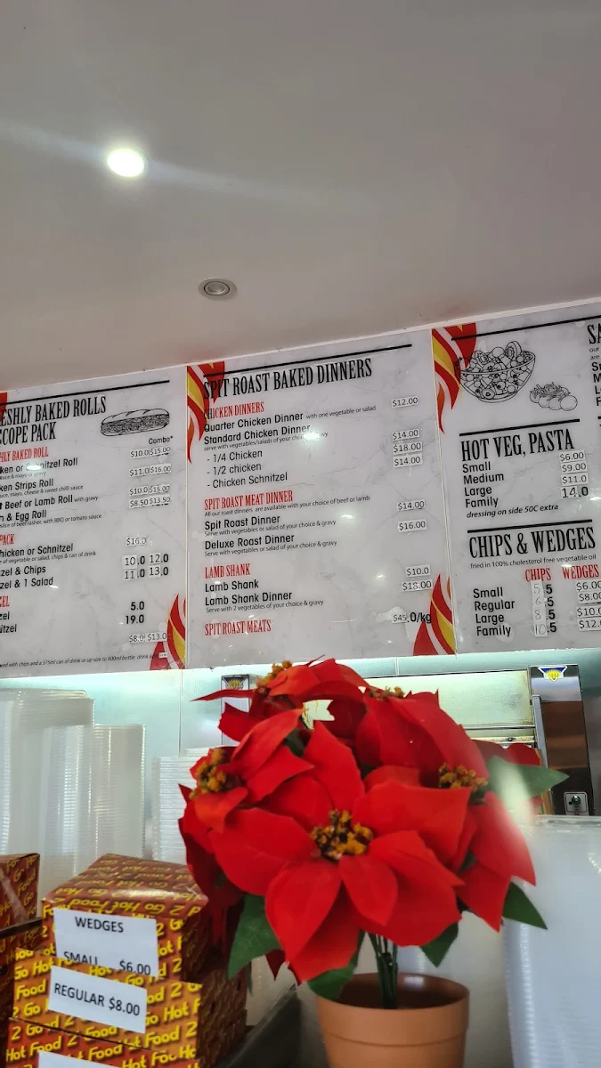 Menu, Grillova