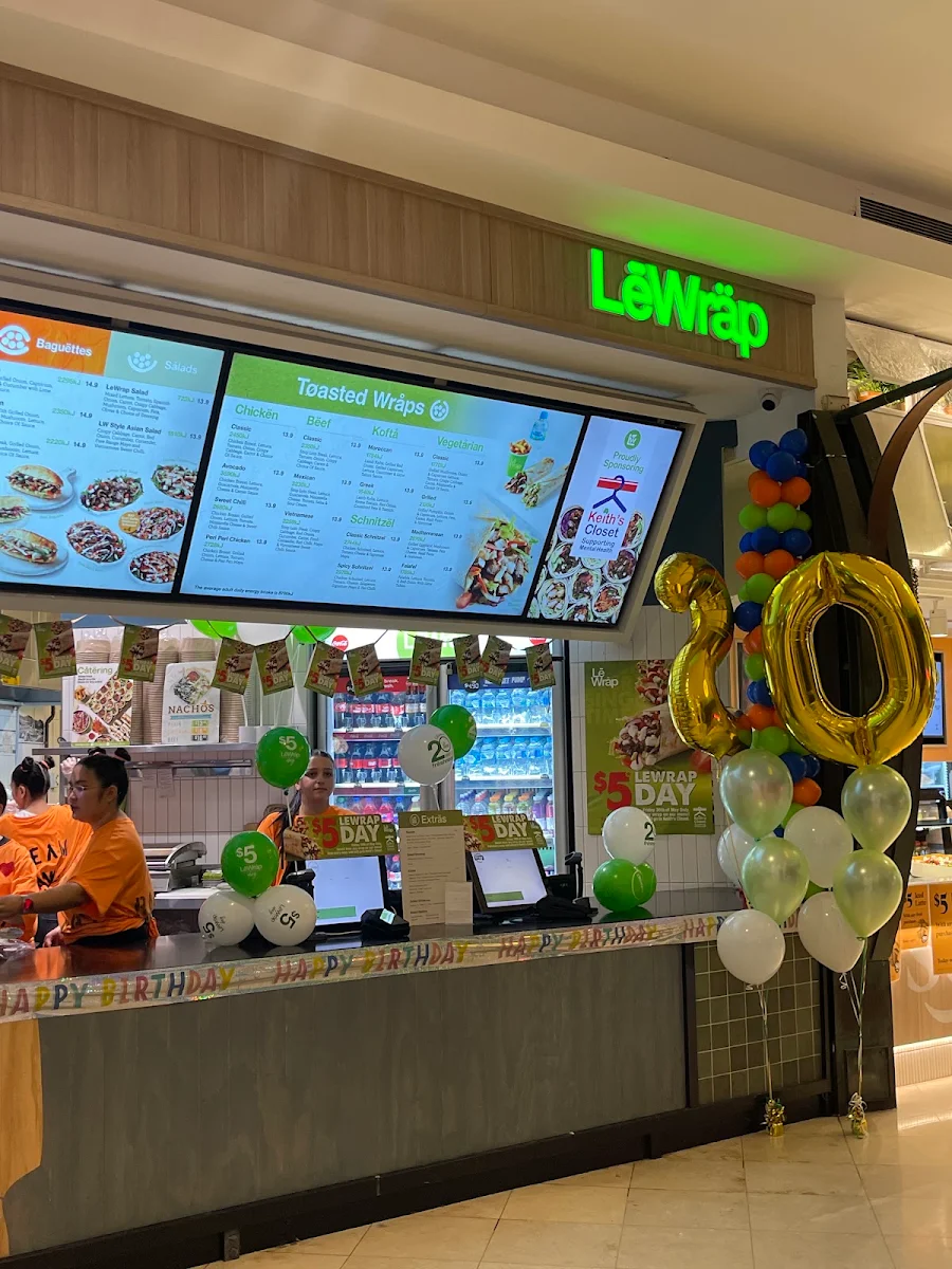 Menu, LeWrap
