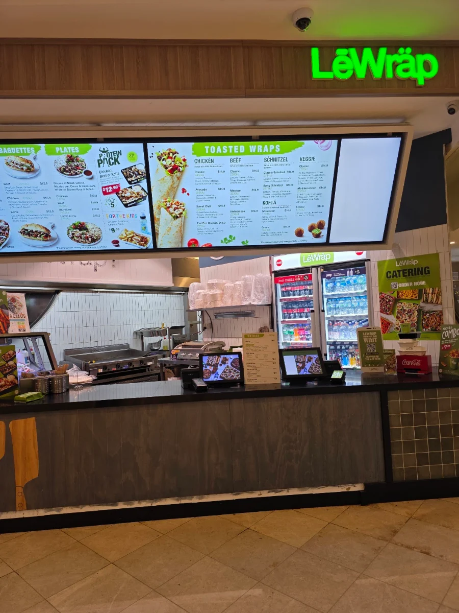 Menu, LeWrap
