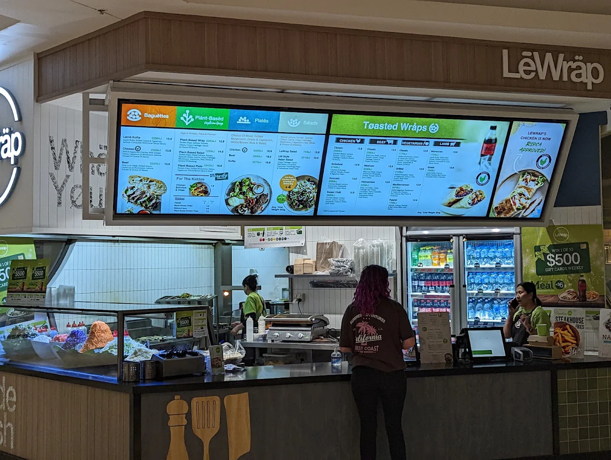 Menu, LeWrap