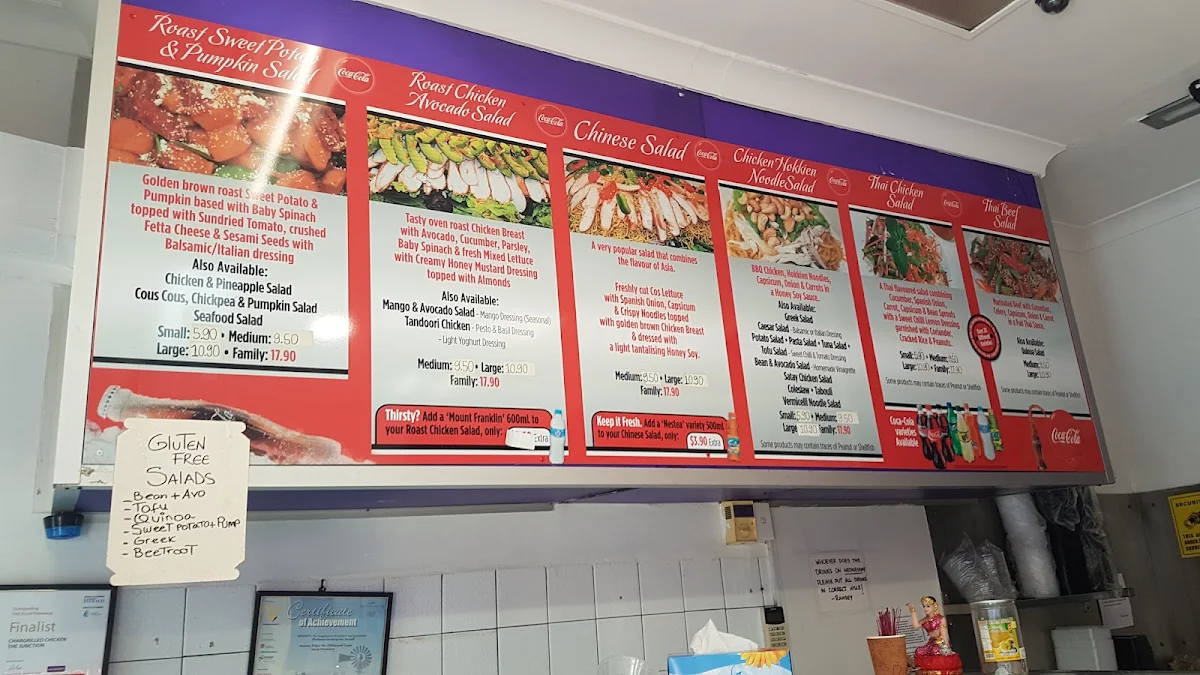 Menu, Char - Grilled The Junction