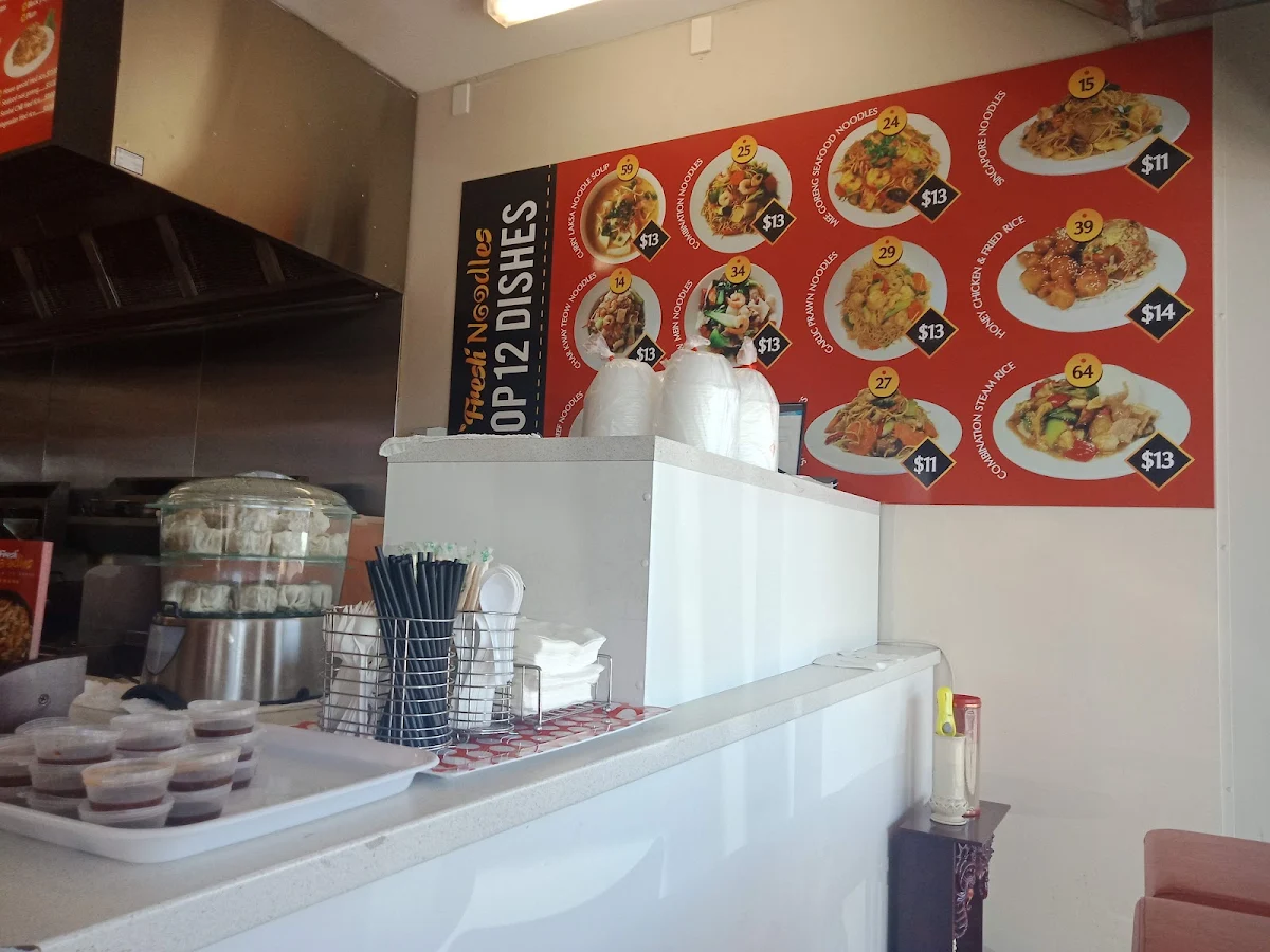Menu, Melton Fresh Noodle