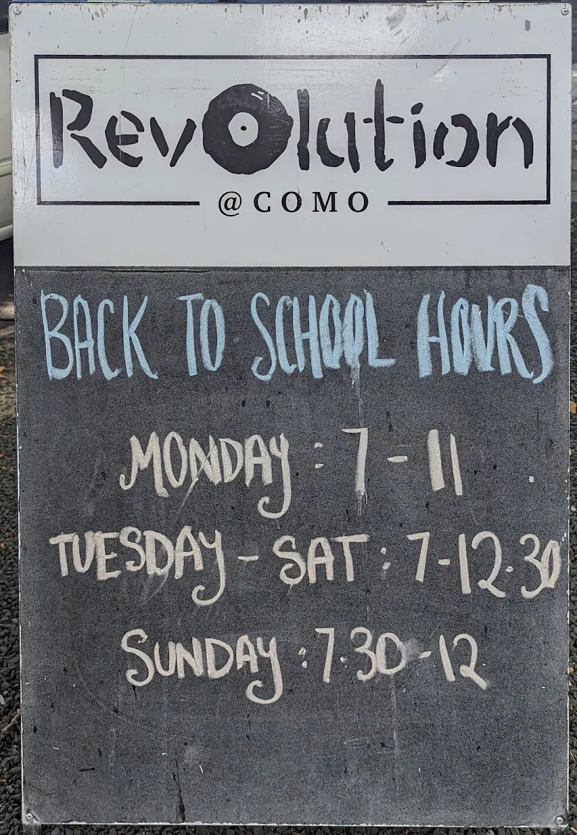 Menu, Revolution at Como