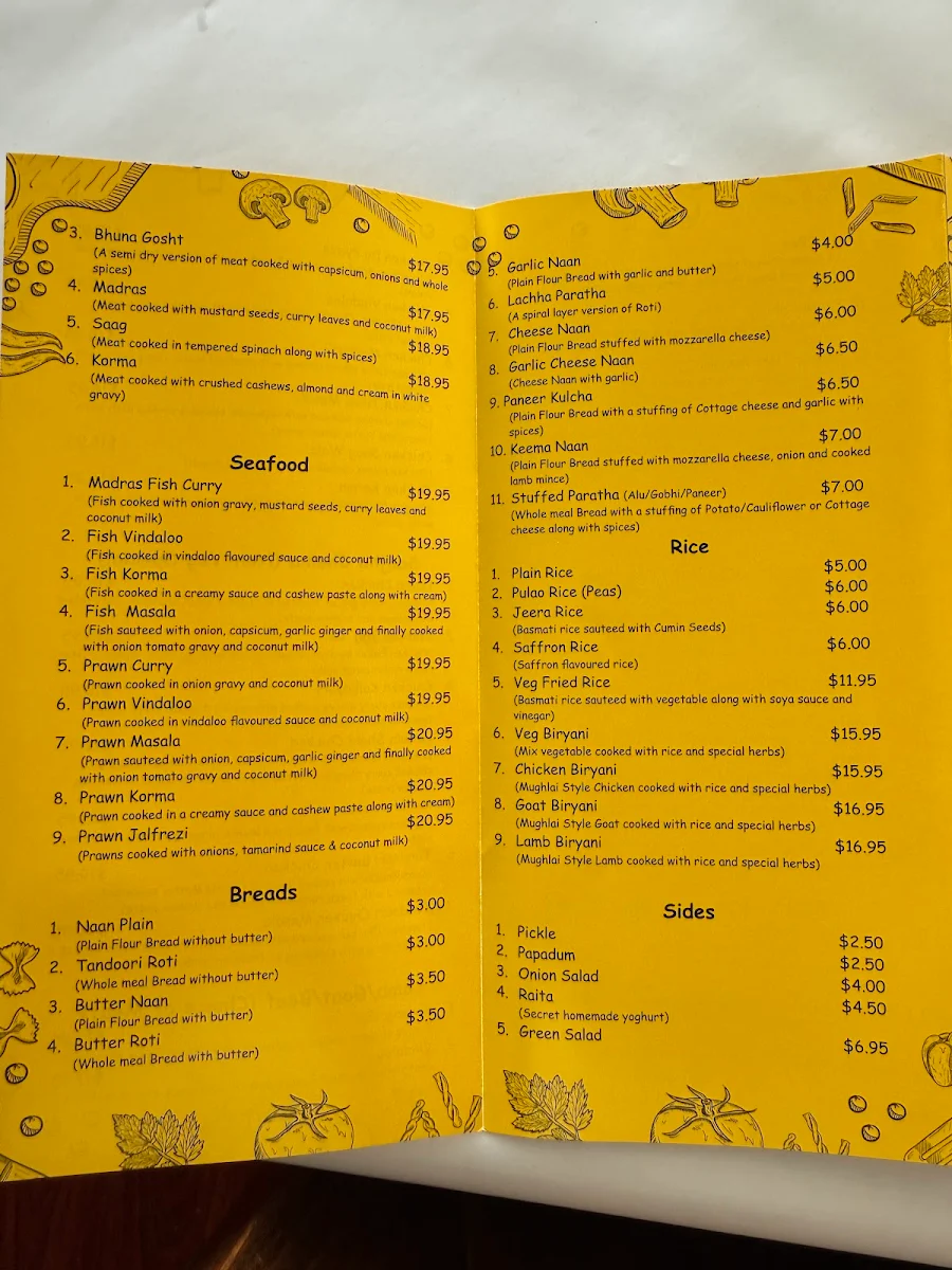 Menu, Sanjha Chulha