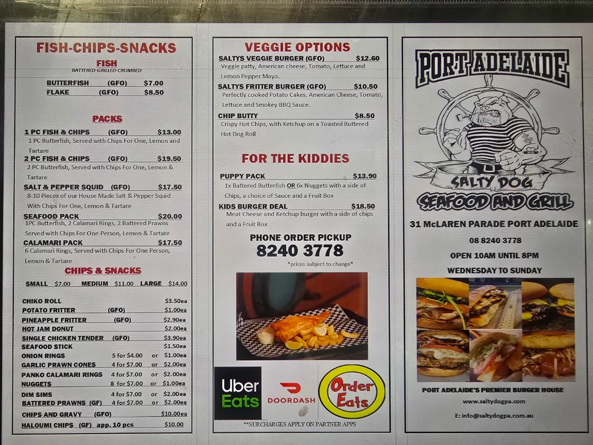 Menu photo 1