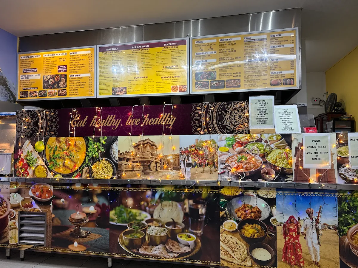 Menu, Bombay Bliss Narangba