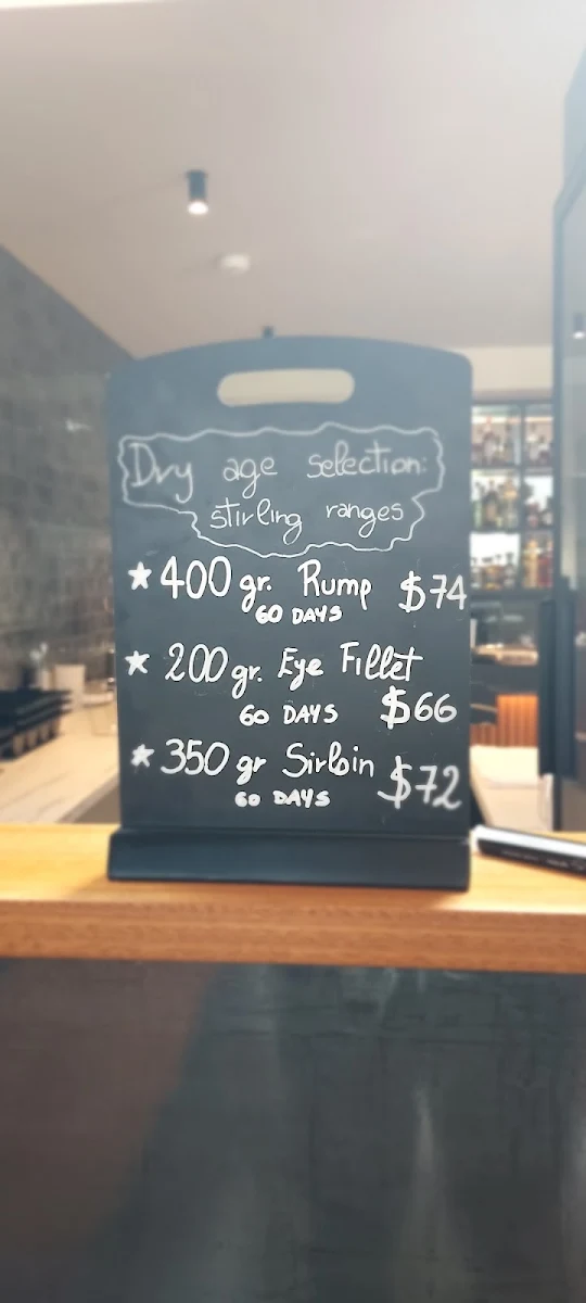 Menu, Woodcutters Restaurant