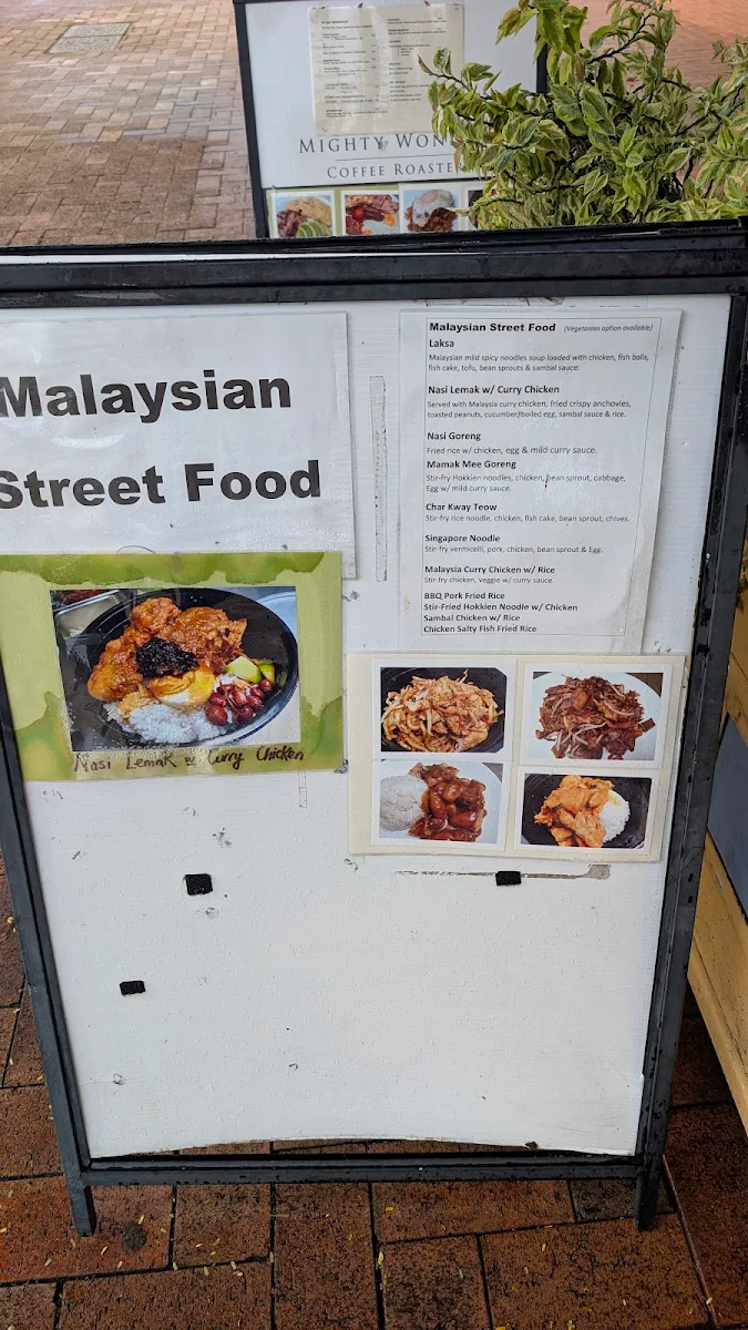 Menu, Bay Breeze Cafe
