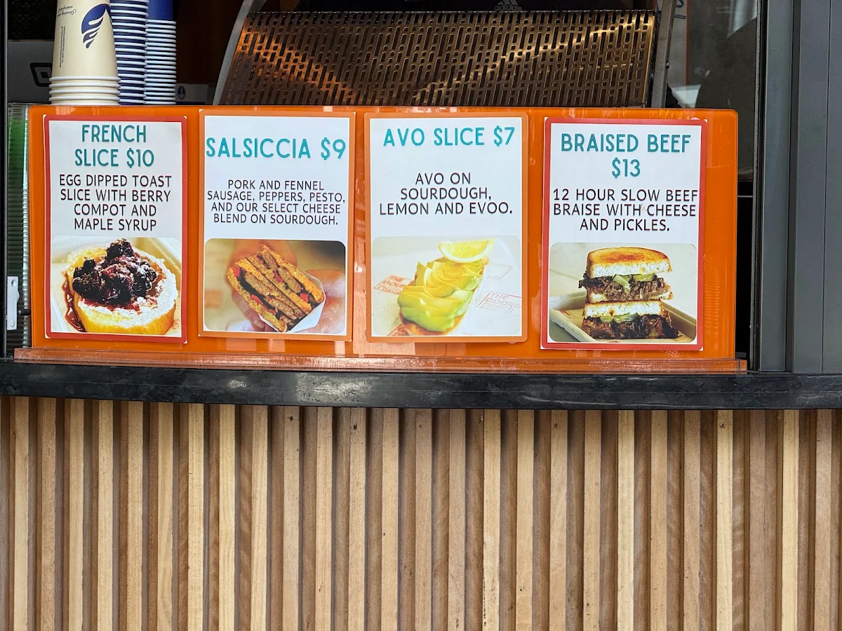 Menu, The Gourmet Press Bowen Hills