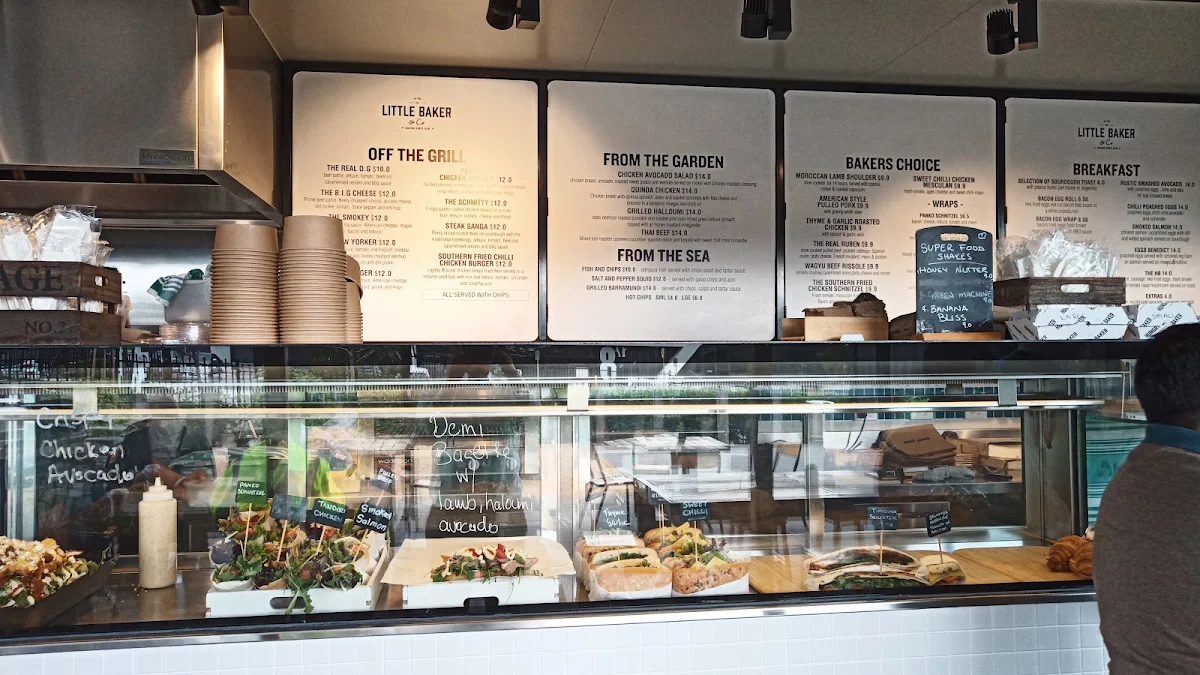 Menu, The Little Baker