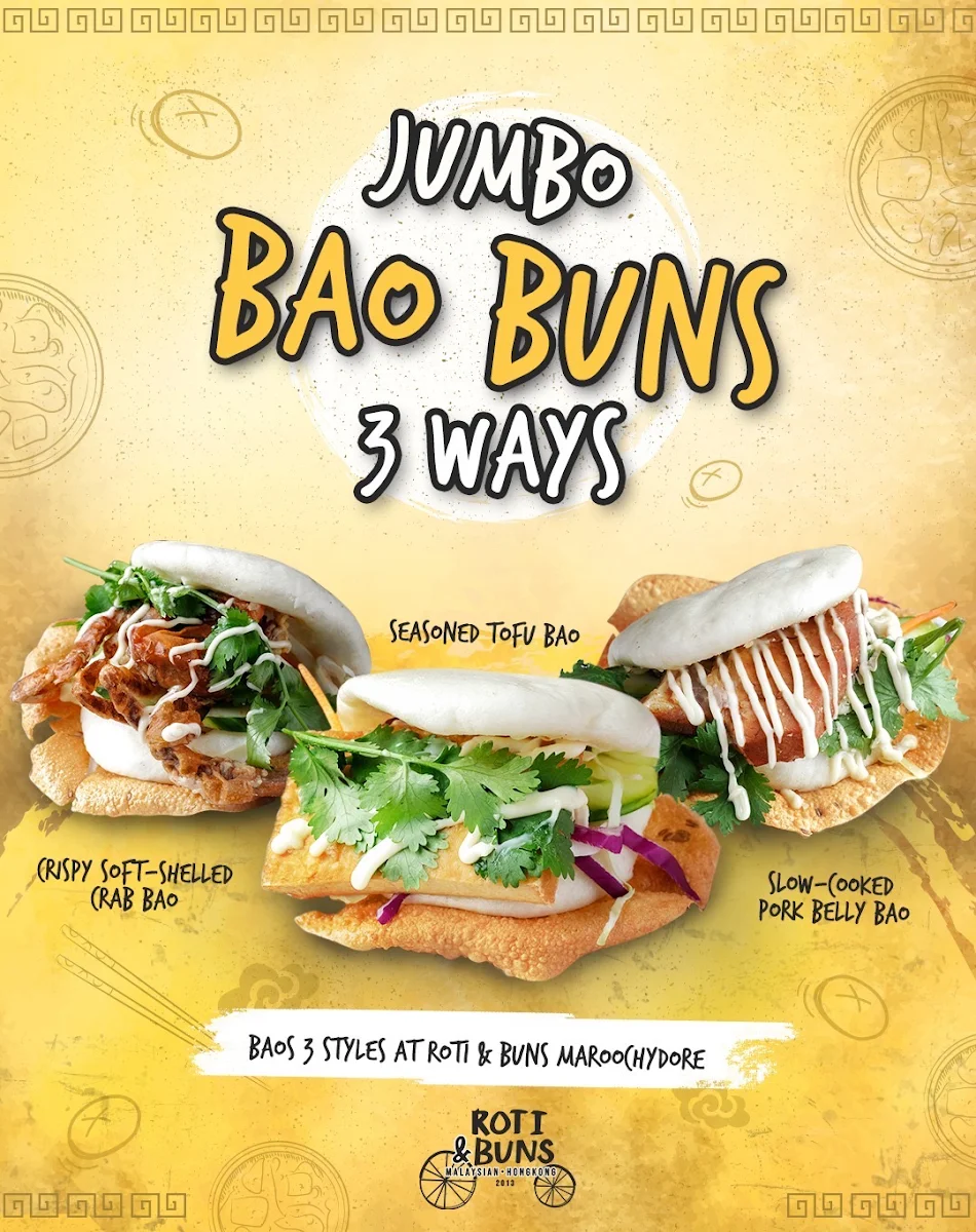 Menu, Roti and Bao
