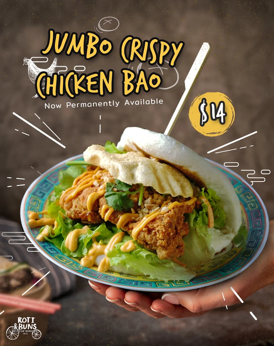 Menu, Roti and Bao