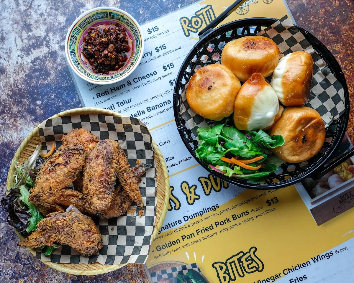 Menu, Roti and Bao