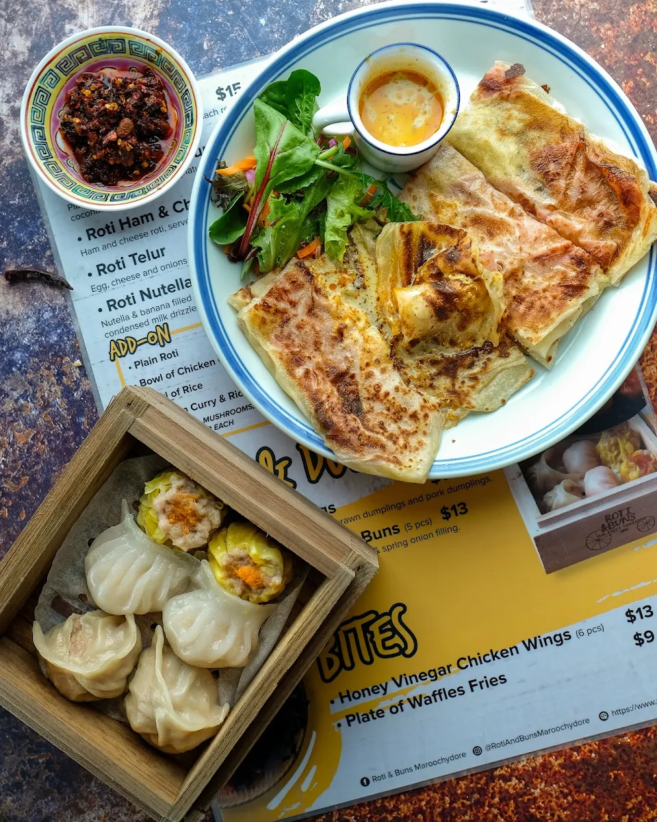 Menu, Roti and Bao
