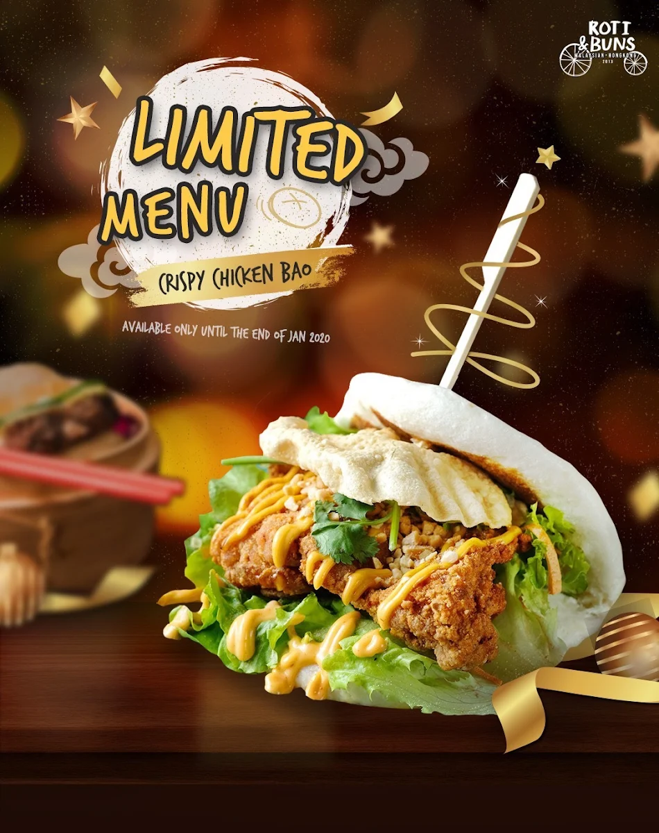 Menu, Roti and Bao