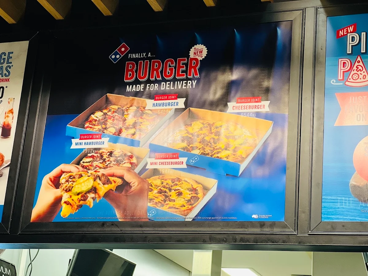 Menu, Domino's Pizza Wyndham Vale