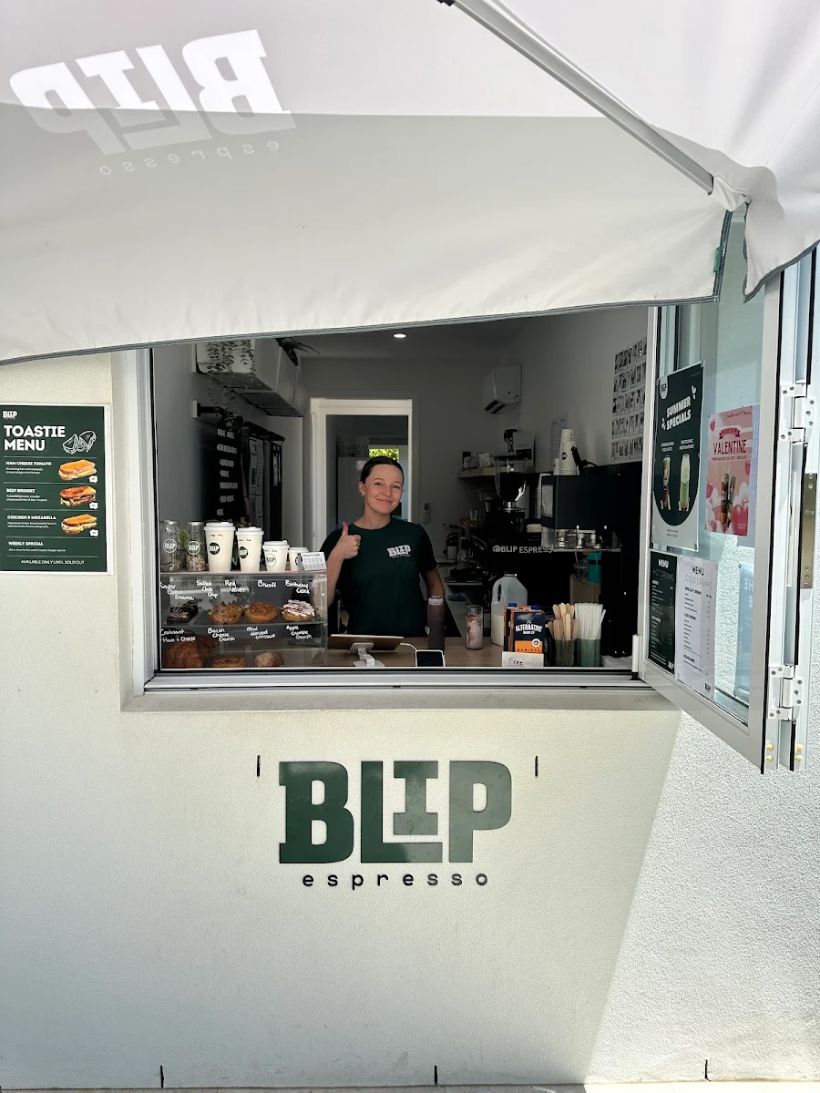 Menu, Blip Espresso