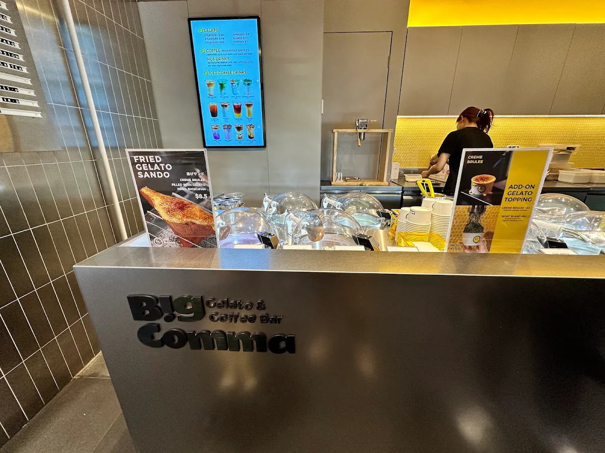 Vibe, Big Comma Gelato & Coffee
