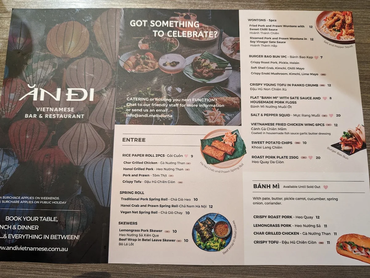 Menu, An Di