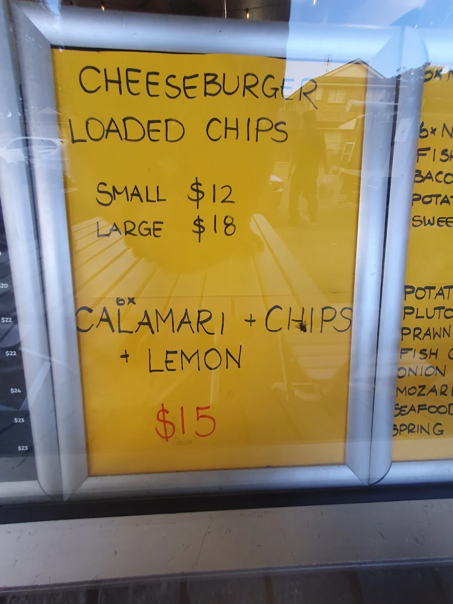 Menu, Jimmy's Hawks Nest