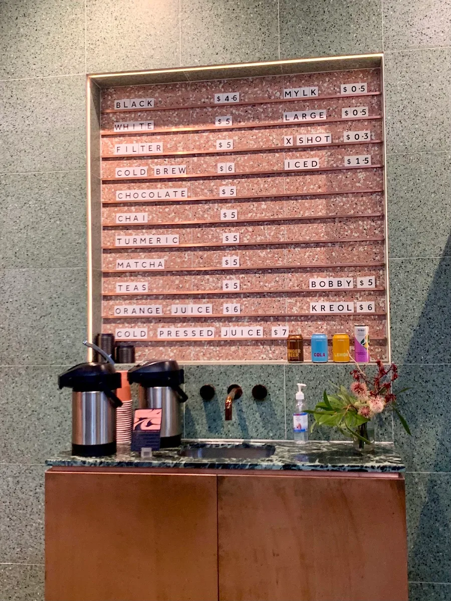 Menu, First Love Coffee Collins St