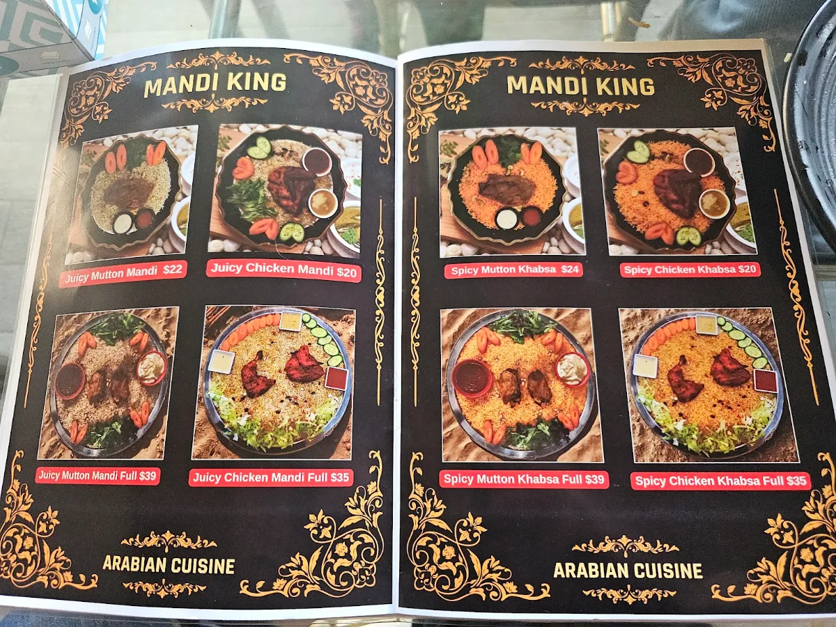 Menu, Mandi king wentworthville