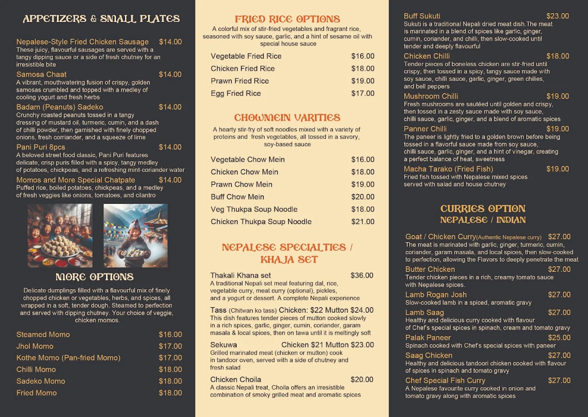 Menu photo 1