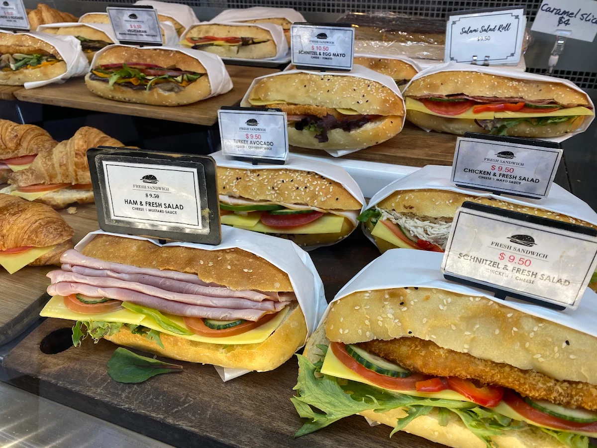 Menu, Euro Bites Café