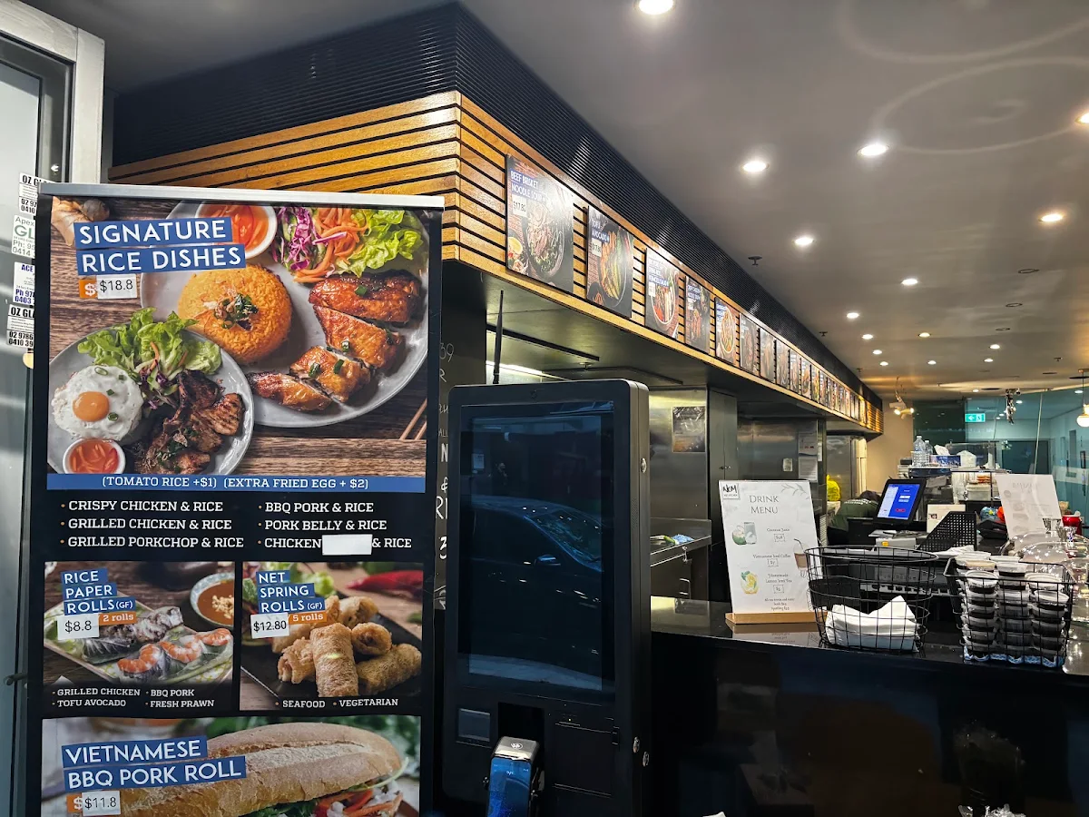 Menu, Nem Viet North Sydney