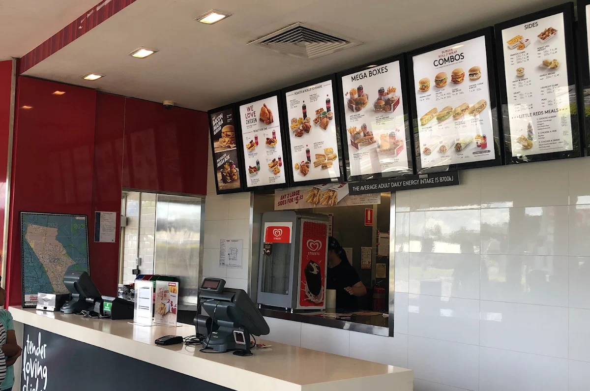 Menu, Red Rooster Springwood