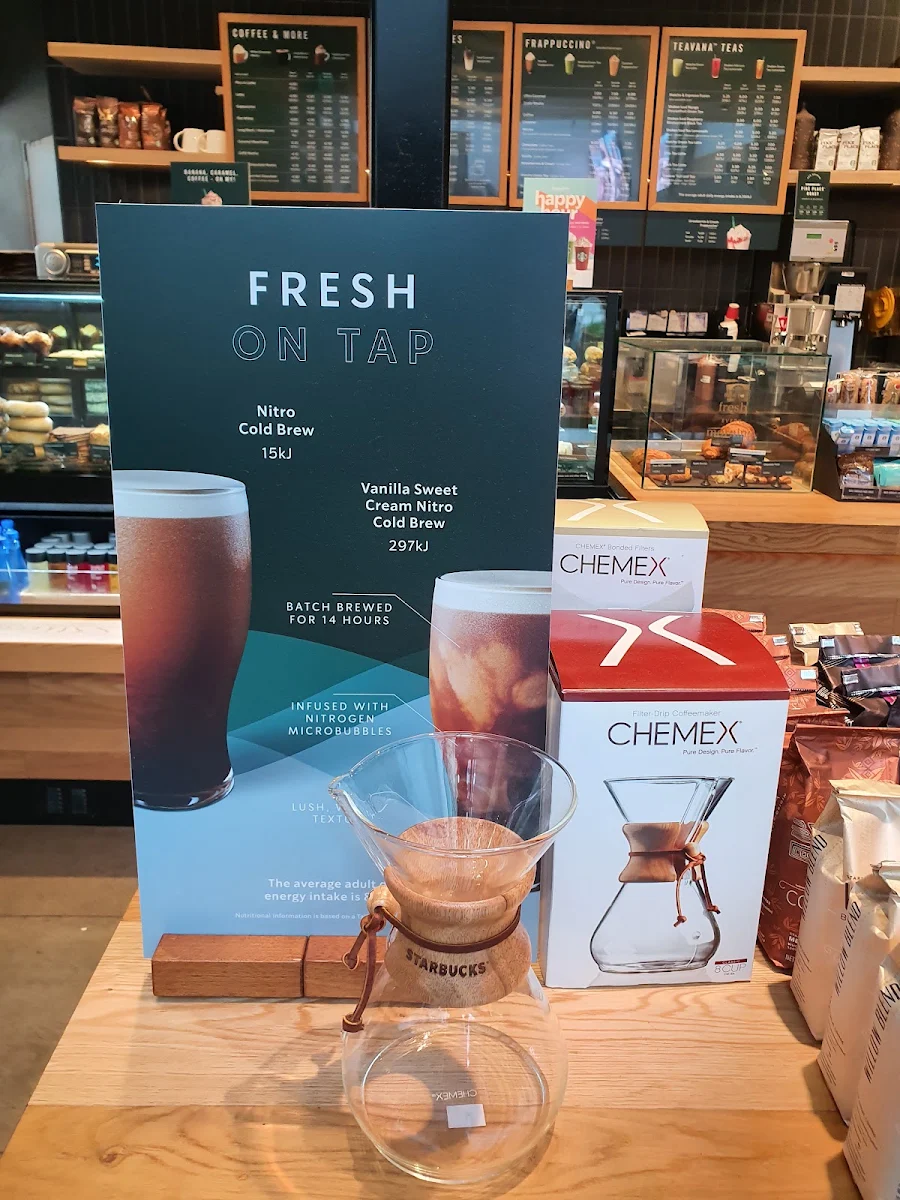 Menu, Starbucks Macquarie Centre