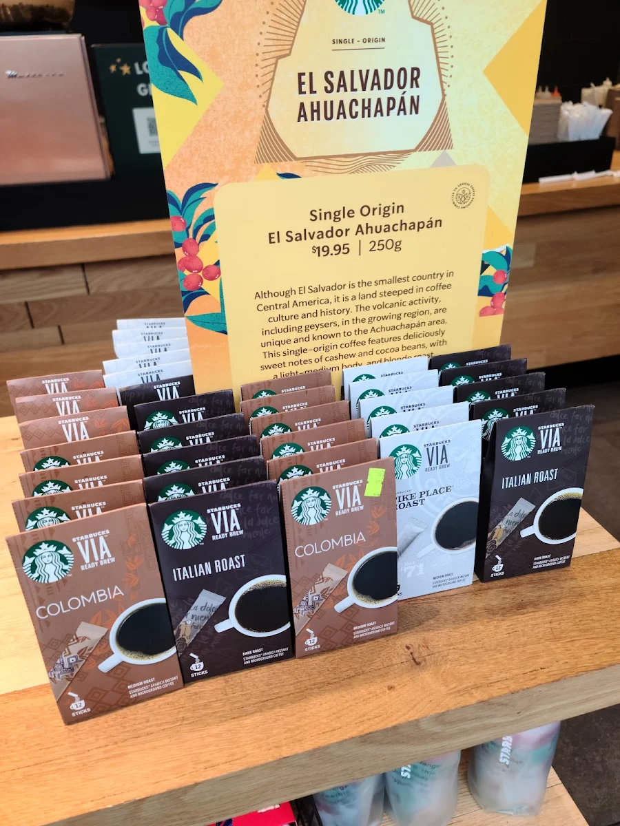Menu, Starbucks Macquarie Centre
