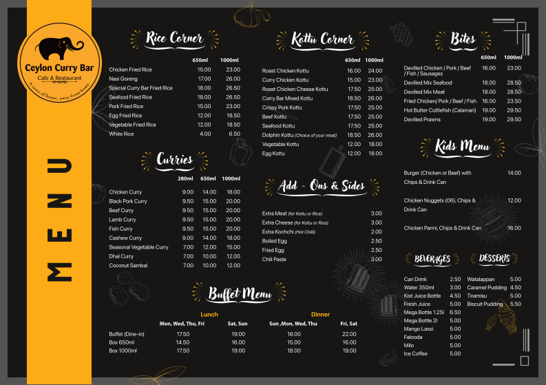 Menu photo 1