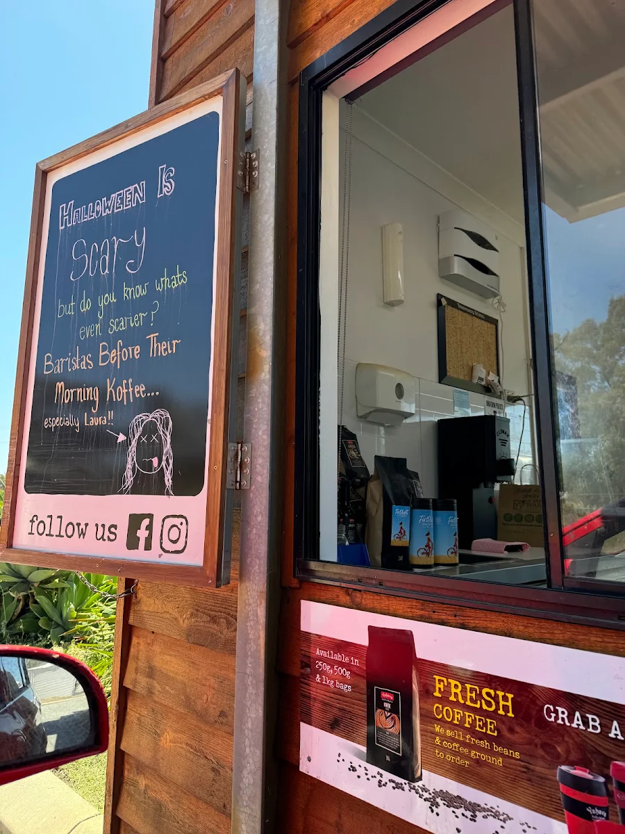 Menu, Kwik Koffee Swan Valley. Coffee Drive Thru.