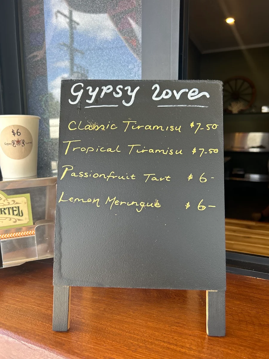 Menu, Gypsy Love
