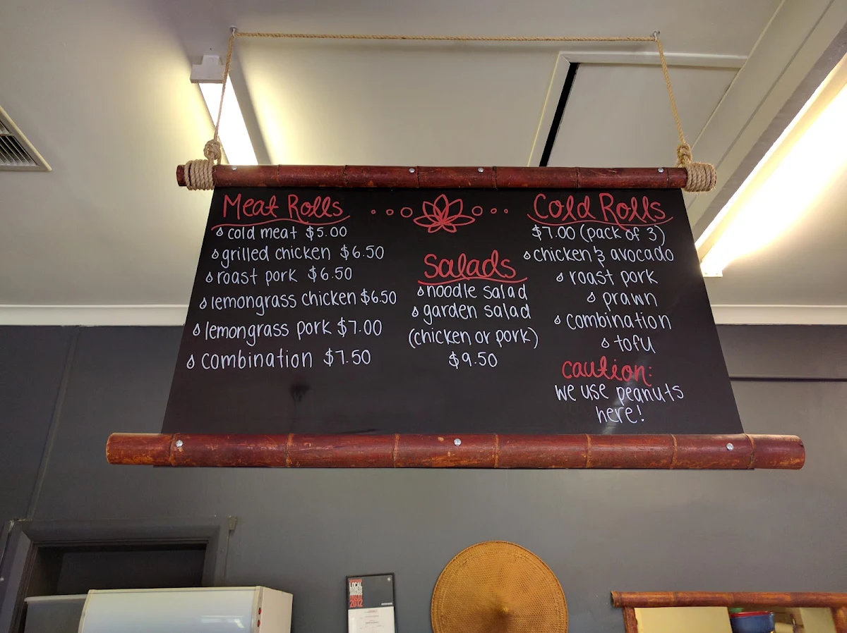 Menu, Roll'N On Bower