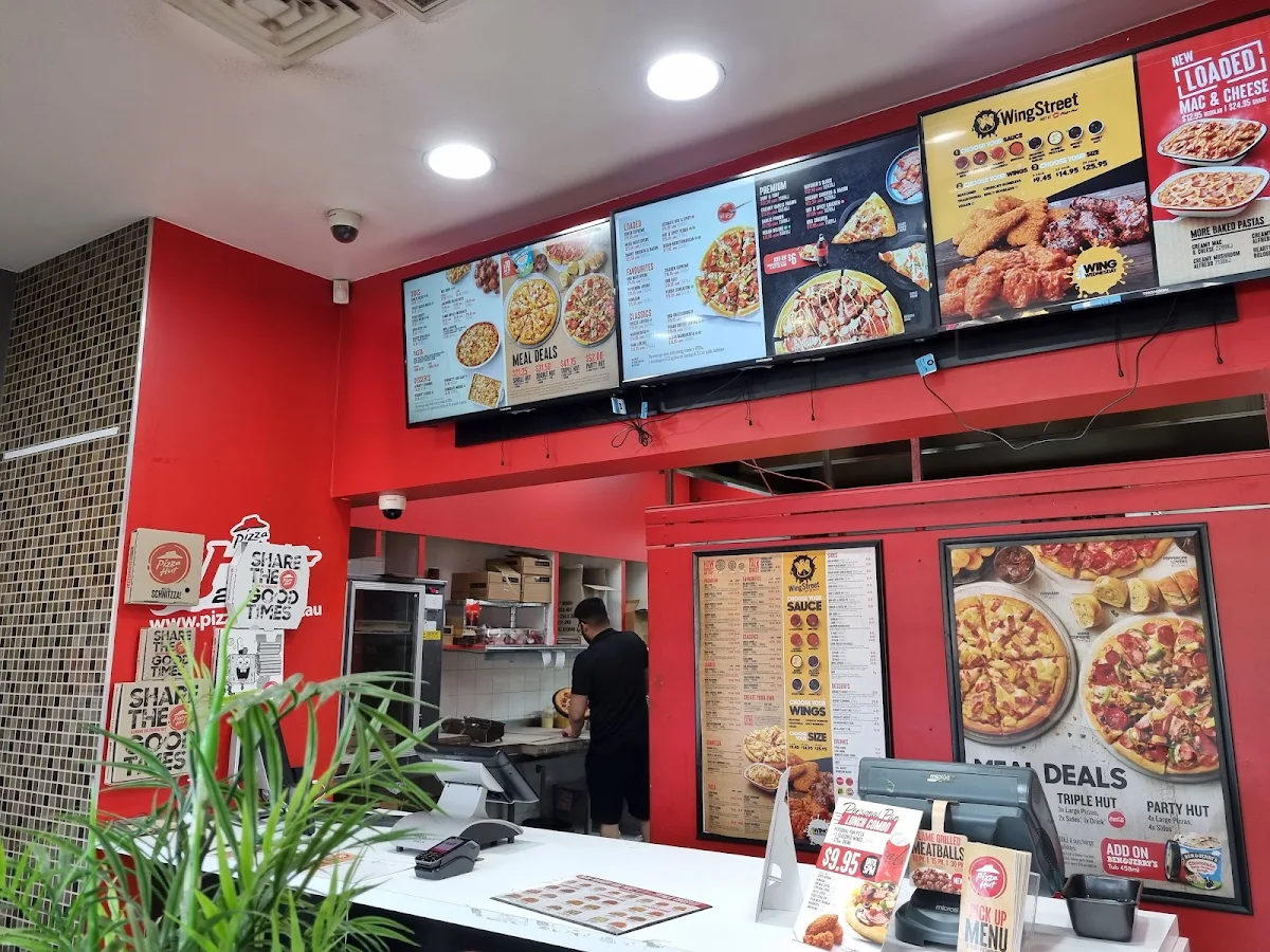 Menu, Pizza Hut West Pennant Hills