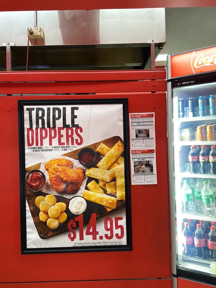 Menu, Pizza Hut West Pennant Hills