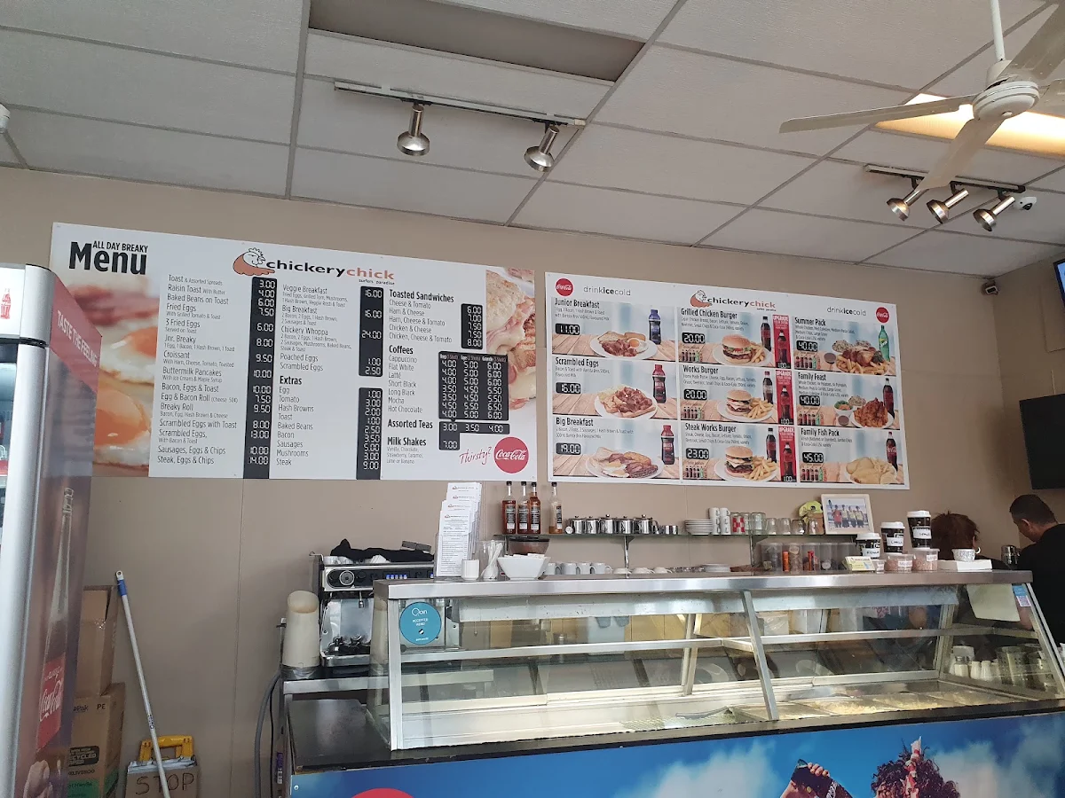 Menu, Chickery Chick
