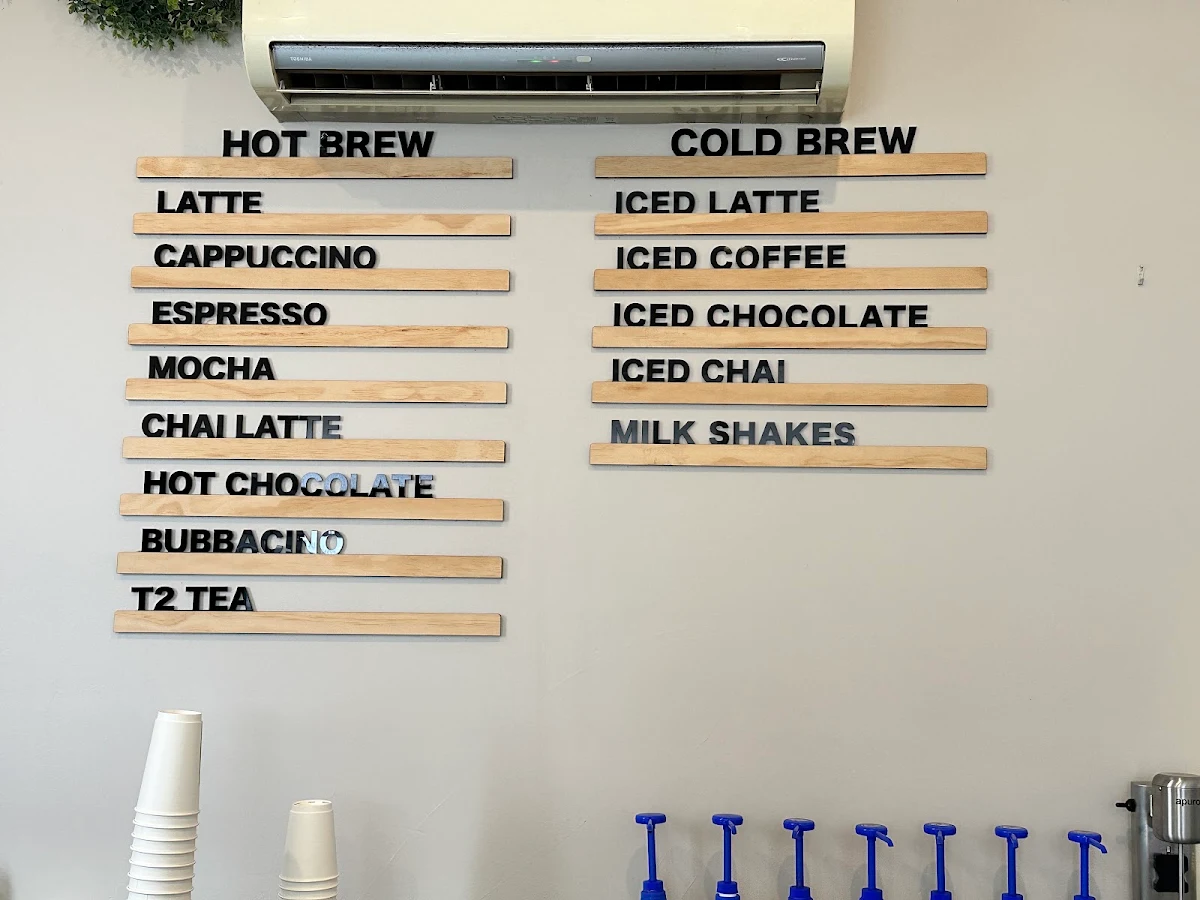Menu, Cove fine foods