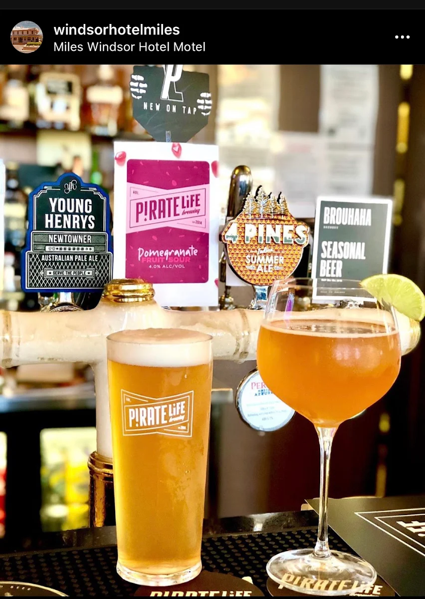 Food & drink, Windsor Hotel Miles