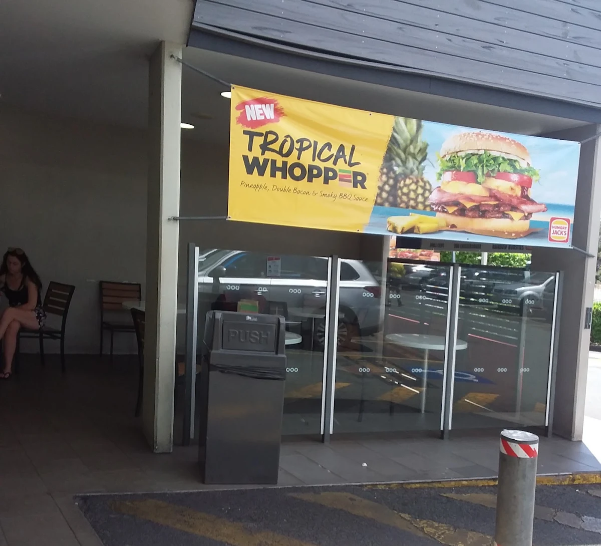 Menu, Hungry Jack's Burgers Herston