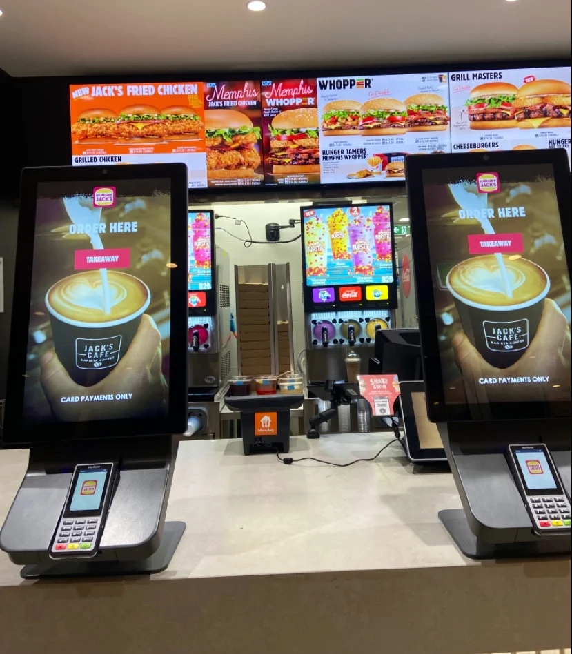 Menu, Hungry Jack's Burgers Herston