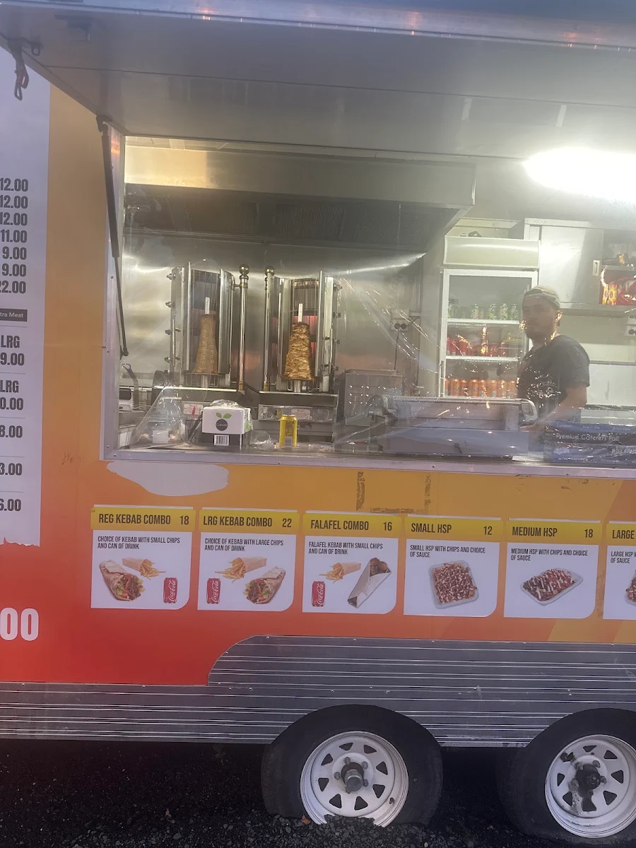 Menu, Tasty Kebab Stop
