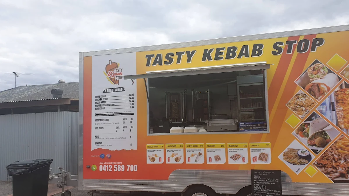 Menu, Tasty Kebab Stop