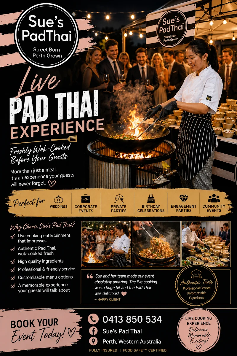 Menu, Sue’s Padthai