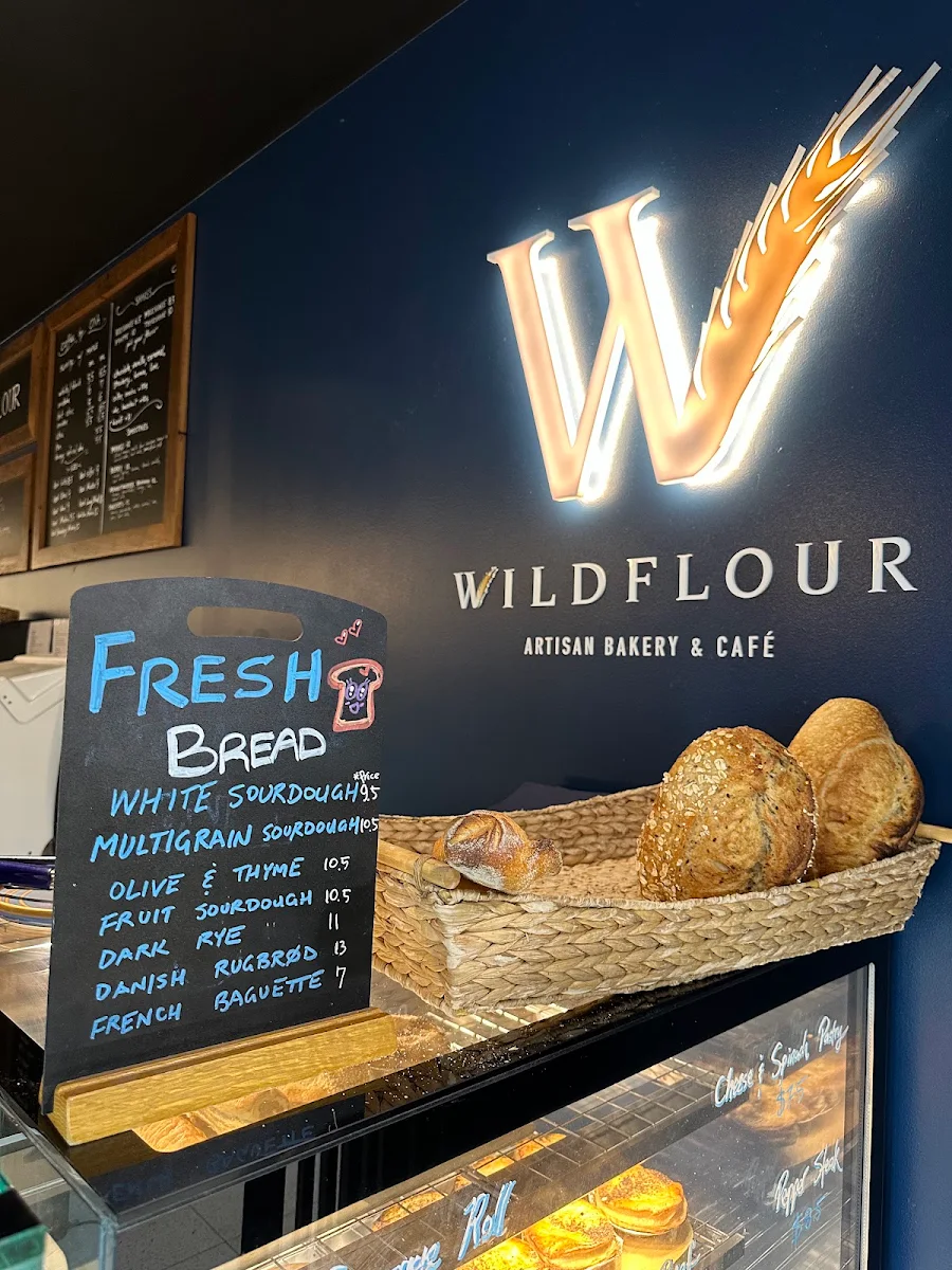 Menu, Wildflour Jamison