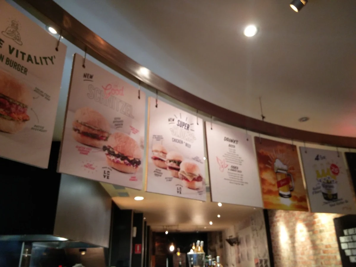 Menu, Grill'd Burgers - Elsternwick