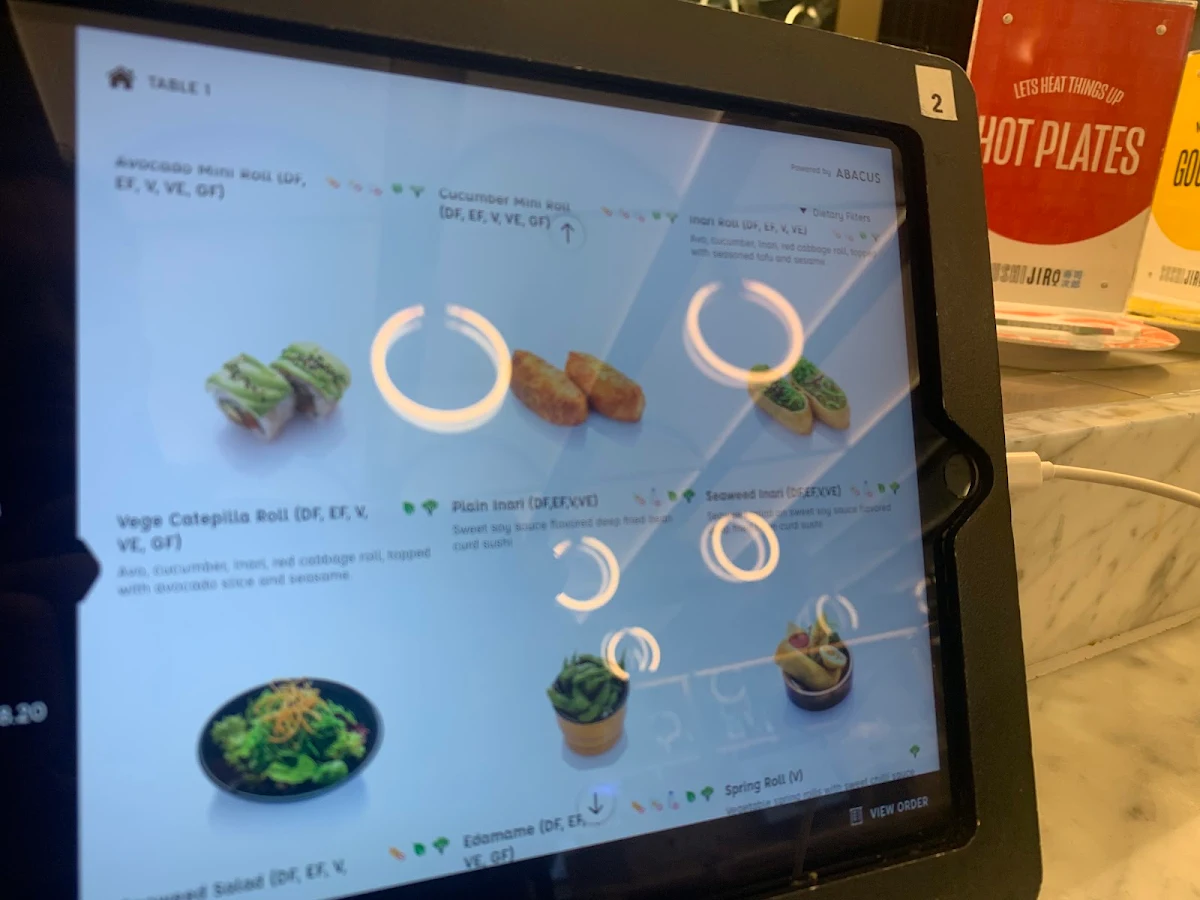 Menu, Sushi Jiro Express Chadstone