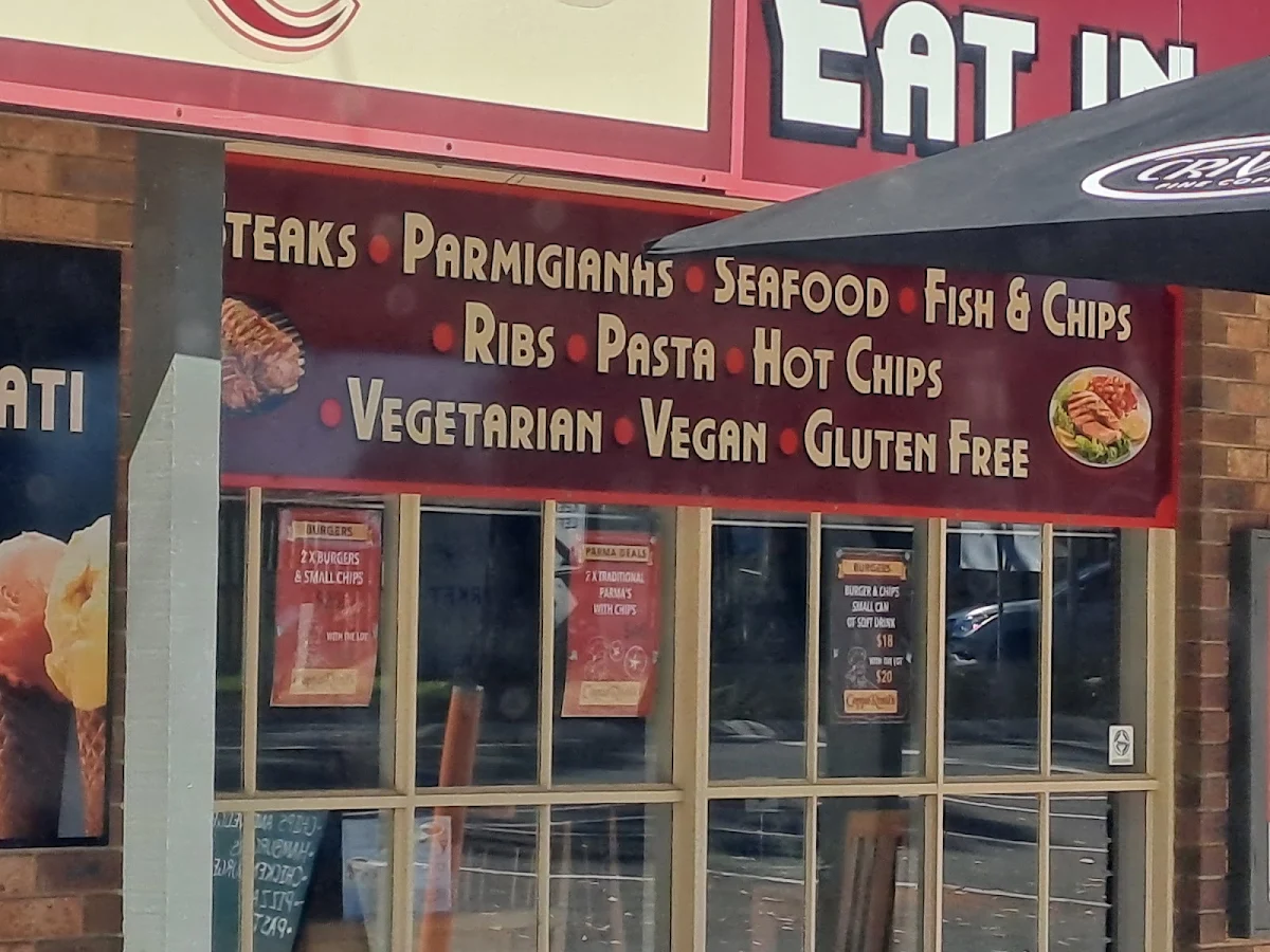 Menu, CappaRossi's